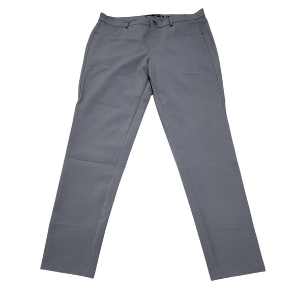 Lafayette 148 New York Womens Gray Mercer Pants Mid Rise Stretch Size 8 - Picture 3 of 11